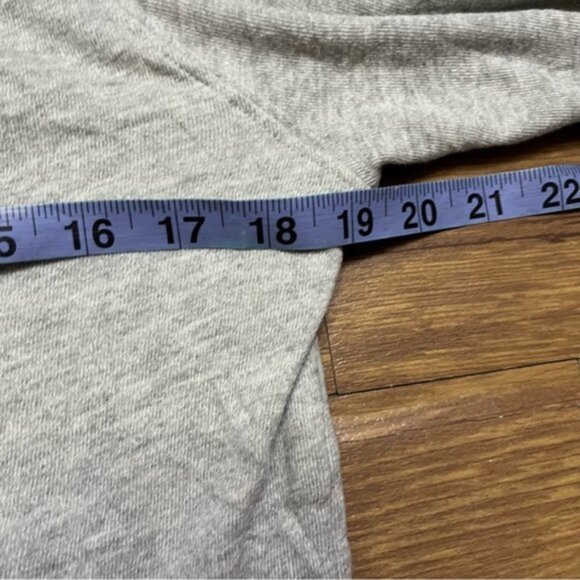 NWT Pam & Gela Strap Back Sweatshirt Heather Grey Women Size Small‎ - Picture 5 of 10